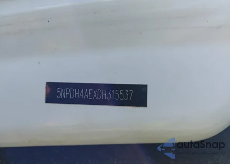 2013 Hyundai Elantra Gls z USA, uszkodzony, nr VIN 5NPDH4AEXDH299470